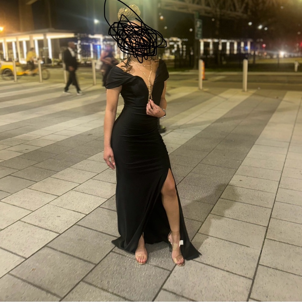 Black gown